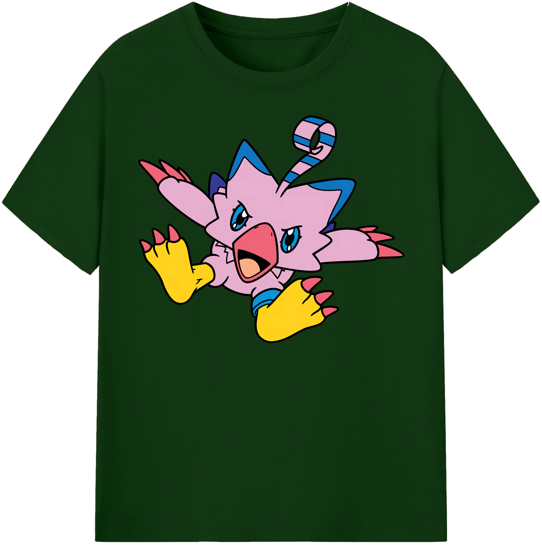 （画像用） Digimon デジタルモンスター/デジモン 綿100％半袖Tシャツ（フロントプリント）